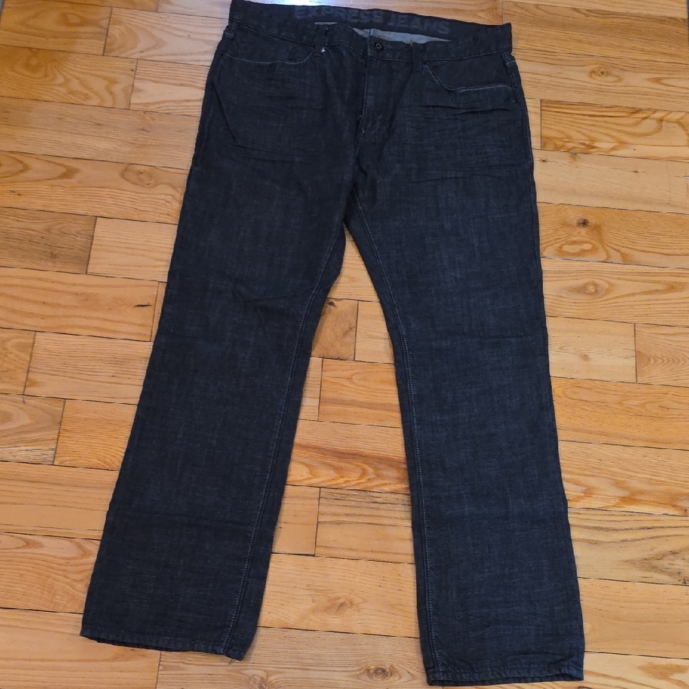 Express Men's Dark Denim Jeans